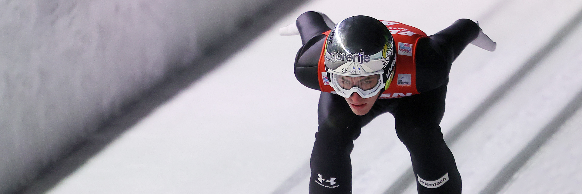 KUUSAMO,FINLAND,27.NOV.21 - NORDIC SKIING, SKI JUMPING - FIS World Cup, Nordic Opening, large hill, men. Image shows Timi Zajc (SLO). Photo: GEPA pictures/ Thomas Bachun